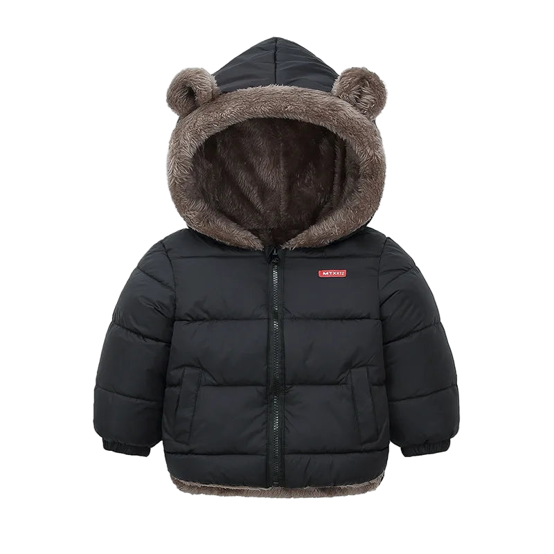 Casaco Infantil Com Capuz