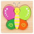 Quebra-Cabeça Montessori de Madeira